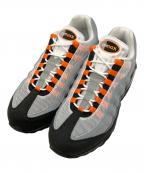 NIKEナイキ）の古着「AIR MAX95  OG Big Bubble」｜グレー×オレンジ