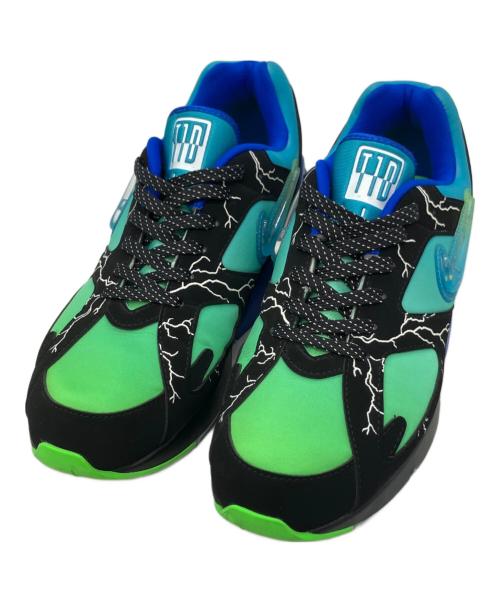 NIKE（ナイキ）NIKE (ナイキ) Doernbecher Freestyle AIR 180 グリーン×ブルー サイズ:SIZE 28.5cmの古着・服飾アイテム