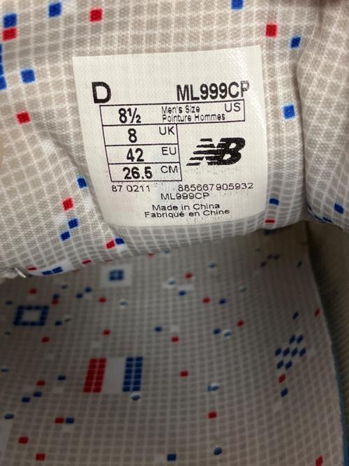 NEW BALANCE（ニューバランス）NEW BALANCE (ニューバランス) Concepts (コンセプト) スニーカー グレー×ブルー サイズ:SIZE 26.5cmの古着・服飾アイテム