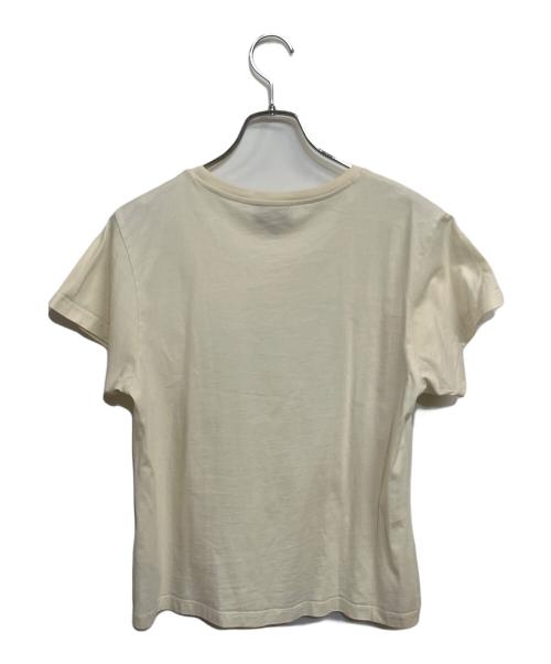 KENZO（ケンゾー）KENZO (ケンゾー) '00s Small T-Shirt Flock Tiger アイボリー サイズ:SIZE XLの古着・服飾アイテム