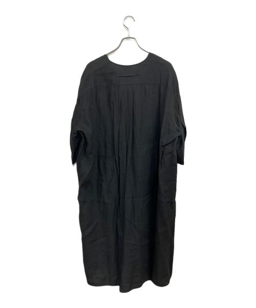 ticca（ティッカ）ticca (ティッカ) SOMELOS リネンワンピース ブラック サイズ:SIZE Freeの古着・服飾アイテム