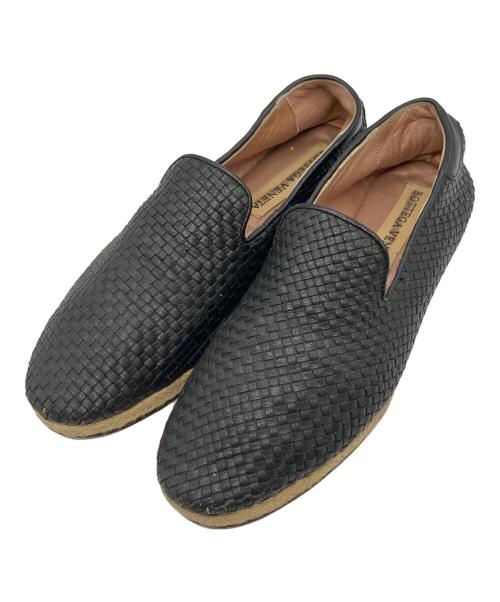 BOTTEGA VENETA（ボッテガベネタ）BOTTEGA VENETA (ボッテガベネタ) エスパドリーユ ブラック サイズ:SIZE 43 (28cm)の古着・服飾アイテム