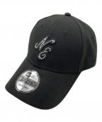 New Eraニューエラ）の古着「9FORTY Rhinestone Classic Logo」｜ブラック