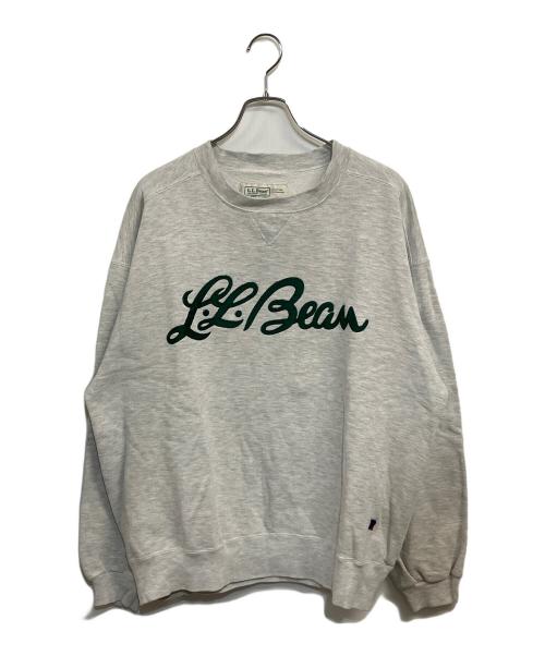 L.L.Bean（エルエルビーン）L.L.Bean (エルエルビーン) RUSSELL ATHLETIC (ラッセルアスレチック) '90s ロゴパッチスウェットシャツ グレー サイズ:SIZE 3L (US XL)の古着・服飾アイテム
