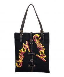 GIVENCHY（ジバンシィ）の古着「スクエアトートバッグ」｜ブラック
