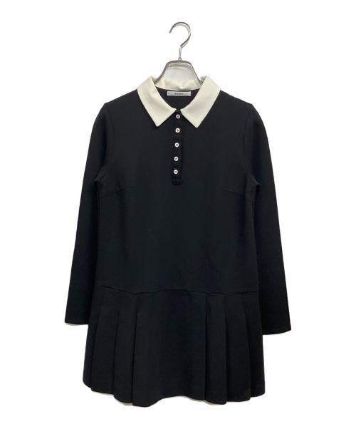 Snidel（スナイデル）Snidel (スナイデル) 長袖ワンピース ブラック サイズ:SIZE 1 (M)の古着・服飾アイテム