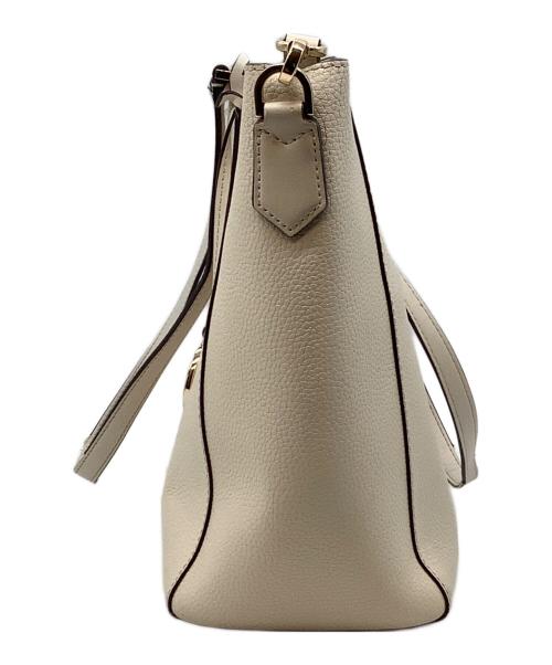 MICHAEL KORS（マイケル・コース）MICHAEL KORS (マイケル・コース) トートバッグ ホワイトの古着・服飾アイテム
