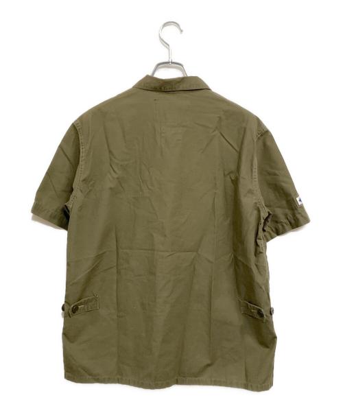 NEIGHBORHOOD（ネイバーフッド）NEIGHBORHOOD (ネイバーフッド) MADNESS (マッドネス) 半袖シャツ グリーン サイズ:SIZE Lの古着・服飾アイテム