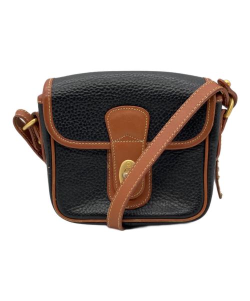 COACH（コーチ）COACH (コーチ) ターンロックバイカラーミニショルダー ブラック×ブラウンの古着・服飾アイテム