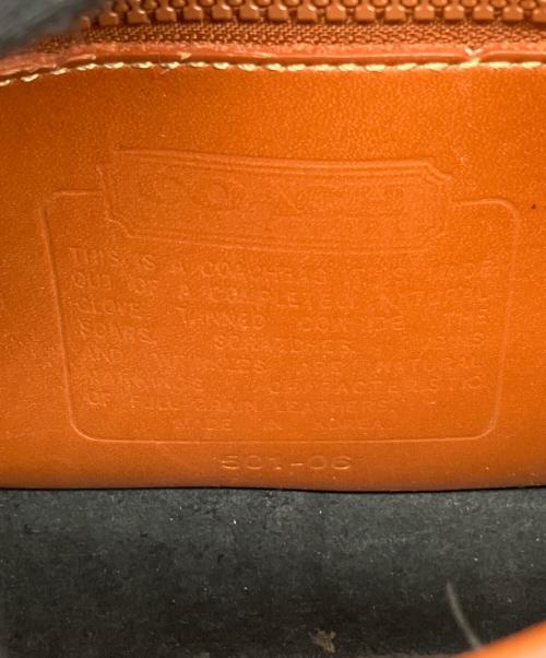 COACH（コーチ）COACH (コーチ) ターンロックバイカラーミニショルダー ブラック×ブラウンの古着・服飾アイテム