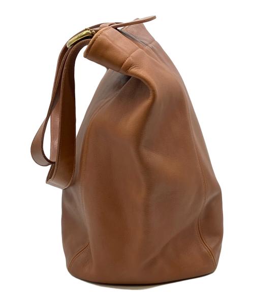 COACH（コーチ）COACH (コーチ) レザートートバッグ ブラウンの古着・服飾アイテム