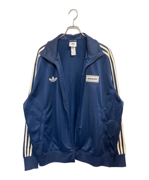 adidas Originals（アディダスオリジナル）adidas Originals (アディダスオリジナル) oasis (オアシス) LIVE'25 FIREBIRD TRACK TOP ネイビー サイズ:SIZE 3XLの古着・服飾アイテム