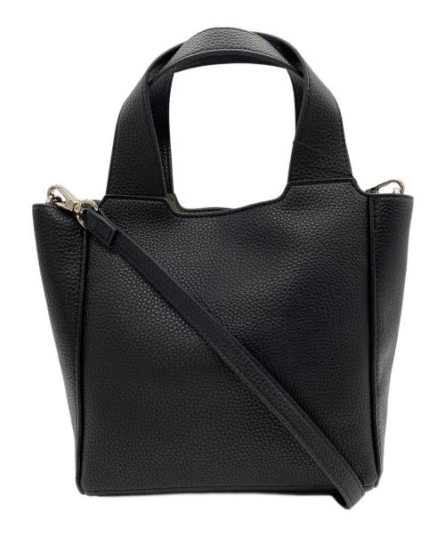 MARY QUANT（マリークヮント）MARY QUANT (マリークヮント) インナースエードデイジー2WAYミニトート ブラック 未使用品の古着・服飾アイテム