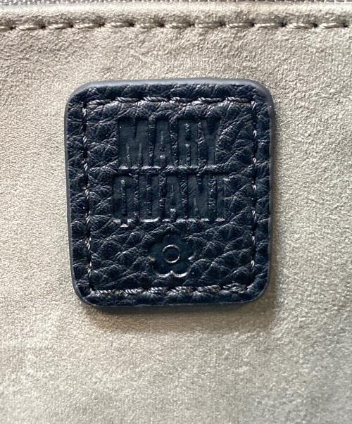 MARY QUANT（マリークヮント）MARY QUANT (マリークヮント) インナースエードデイジー2WAYミニトート ブラック 未使用品の古着・服飾アイテム