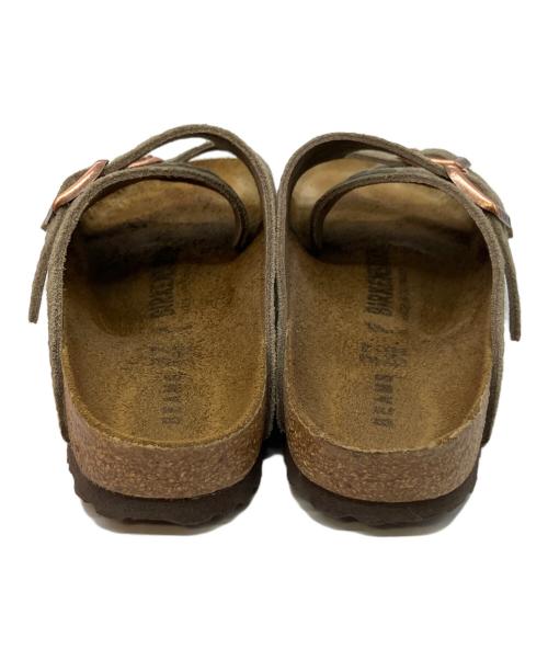 BIRKENSTOCK（ビルケンシュトック）BIRKENSTOCK (ビルケンシュトック) BEAMS (ビームス) Zurich BONE PATTERN オリーブ サイズ:SIZE 24cmの古着・服飾アイテム