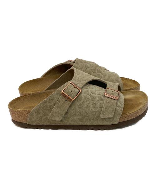 BIRKENSTOCK（ビルケンシュトック）BIRKENSTOCK (ビルケンシュトック) BEAMS (ビームス) Zurich BONE PATTERN オリーブ サイズ:SIZE 24cmの古着・服飾アイテム