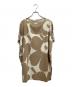 marimekko（マリメッコ）の古着「25SS Palisadi Unikko ワンピース」｜ブラウン