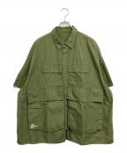 FreshServiceフレッシュサービス）の古着「FIVE POCKET SHIRT」｜オリーブ