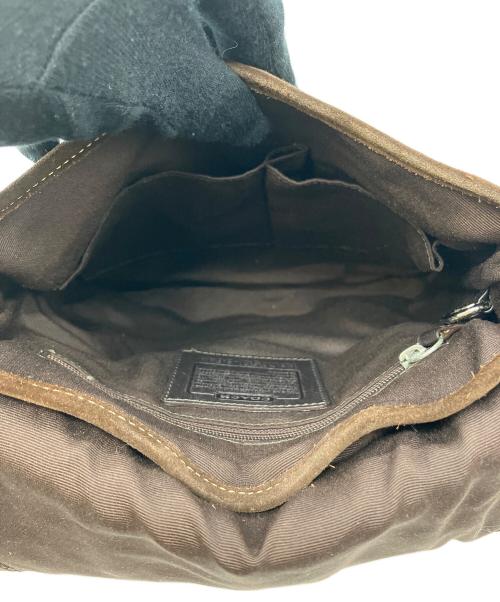 COACH（コーチ）COACH (コーチ) ショルダーバッグ ブラウン×ベージュの古着・服飾アイテム