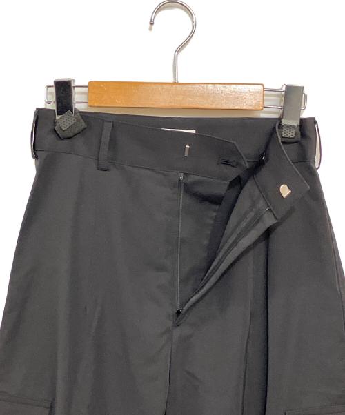 H（アッシュ）H (アッシュ) CARGO PANTS ブラック サイズ:SIZE Sの古着・服飾アイテム