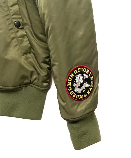 MOBSTYLES（モブスタイル）MOBSTYLES (モブスタイル) MA-1ジャケット グリーン サイズ:SIZE Mの古着・服飾アイテム