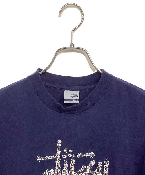 stussy（ステューシー）stussy (ステューシー) 00’sTシャツ ネイビー サイズ:SIZE Sの古着・服飾アイテム