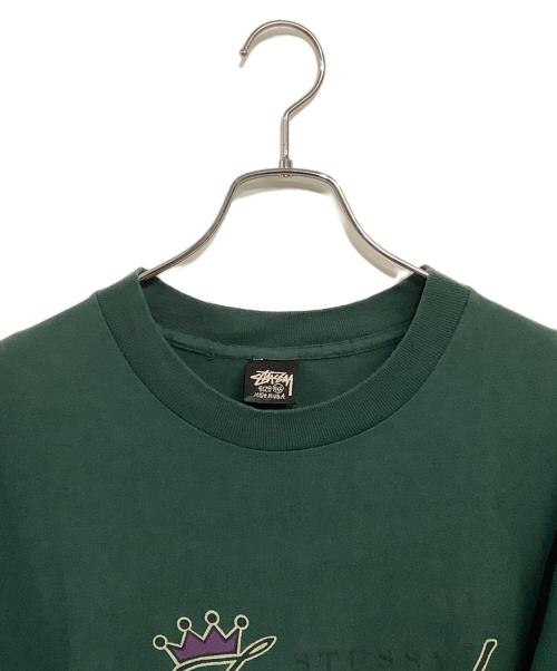stussy（ステューシー）stussy (ステューシー) Imperial MERCHANDISE T グリーン サイズ:SIZE XXLの古着・服飾アイテム