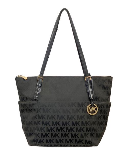 MICHAEL KORS（マイケルコース）MICHAEL KORS (マイケル・コース) トートバッグ ブラックの古着・服飾アイテム