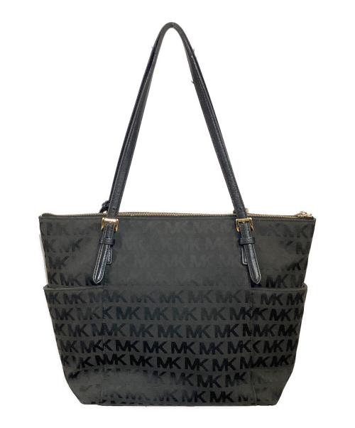 MICHAEL KORS（マイケルコース）MICHAEL KORS (マイケル・コース) トートバッグ ブラックの古着・服飾アイテム
