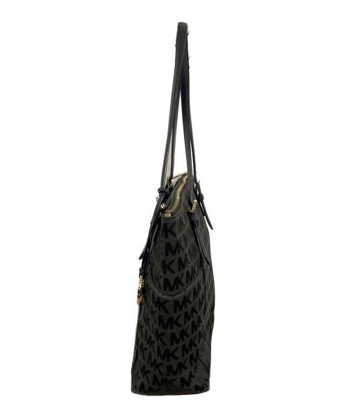 MICHAEL KORS（マイケルコース）MICHAEL KORS (マイケル・コース) トートバッグ ブラックの古着・服飾アイテム