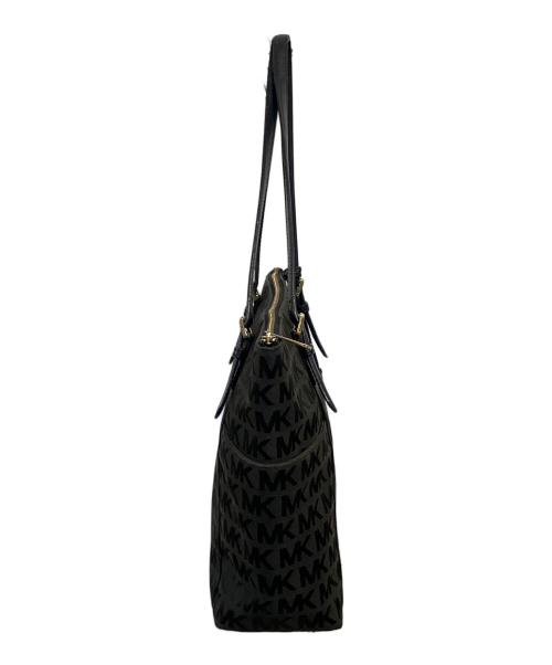 MICHAEL KORS（マイケルコース）MICHAEL KORS (マイケル・コース) トートバッグ ブラックの古着・服飾アイテム