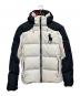 POLO RALPH LAUREN（ポロ・ラルフローレン）の古着「BIG PONY DOWN JACKET」｜ホワイト×ブラック