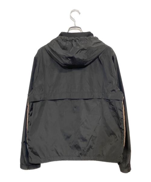 COACH（コーチ）COACH (コーチ) 2024 シグネチャーフルジップウインドブレーカー ブラック×ベージュ サイズ:SIZE L (INT M)の古着・服飾アイテム