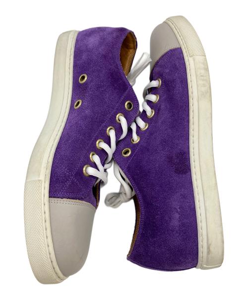 MARC JACOBS（マークジェイコブス）MARC JACOBS (マークジェイコブス) スエードスニーカー パープル サイズ:28ｃｍの古着・服飾アイテム