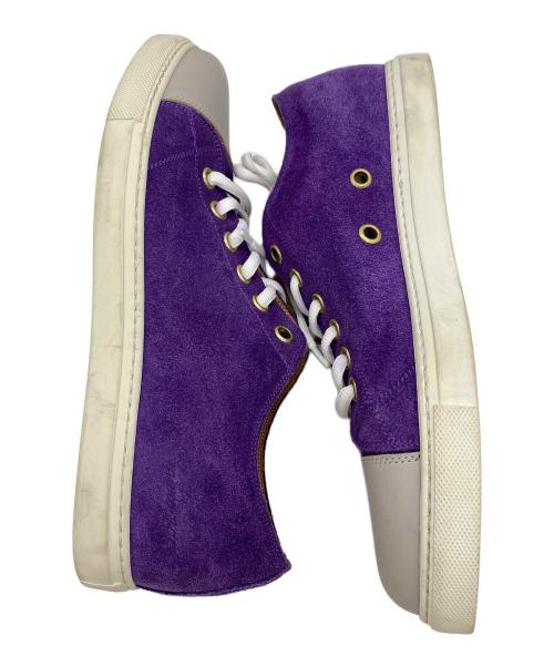 MARC JACOBS（マークジェイコブス）MARC JACOBS (マークジェイコブス) スエードスニーカー パープル サイズ:28ｃｍの古着・服飾アイテム