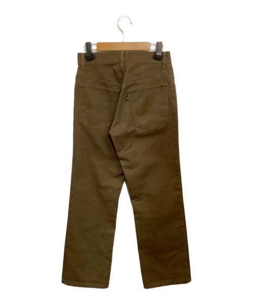 EURO LEVI'S（ユーロリーバイス）EURO LEVI'S (ユーロリーバイス) '90s スタプレパンツ ブラウン サイズ:SIZE 73.5cm (W29)の古着・服飾アイテム