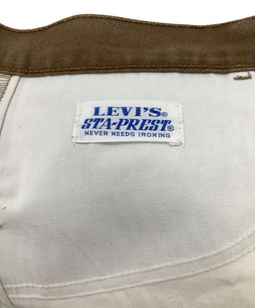 EURO LEVI'S（ユーロリーバイス）EURO LEVI'S (ユーロリーバイス) '90s スタプレパンツ ブラウン サイズ:SIZE 73.5cm (W29)の古着・服飾アイテム