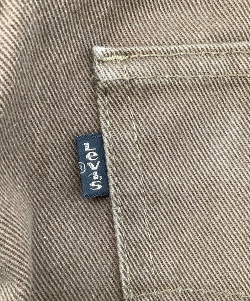 EURO LEVI'S（ユーロリーバイス）EURO LEVI'S (ユーロリーバイス) '90s スタプレパンツ ブラウン サイズ:SIZE 73.5cm (W29)の古着・服飾アイテム