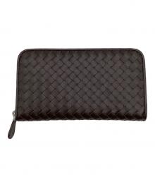 BOTTEGA VENETA（ボッテガベネタ）の古着「長財布」｜ブラウン