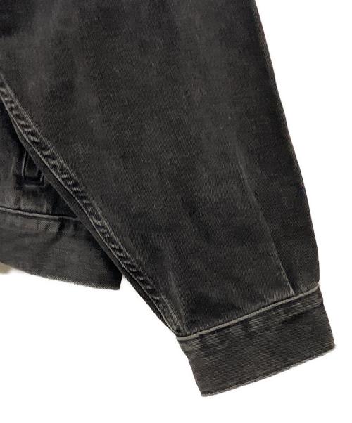 Calvin Klein（カルバンクライン）Calvin Klein (カルバンクライン) Trucker Jacket ブラック サイズ:SIZE L (US M)の古着・服飾アイテム