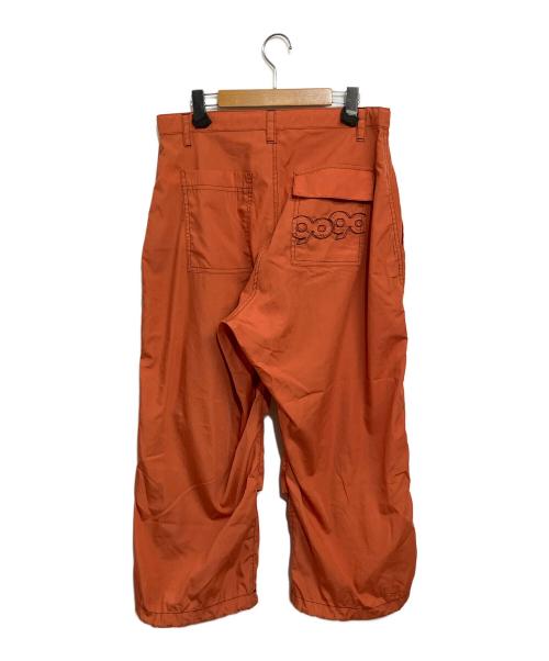 9090（9090）9090 (9090) パラシュートパンツ オレンジ サイズ:SIZE Mの古着・服飾アイテム