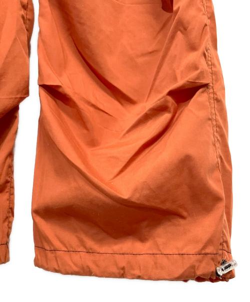 9090（9090）9090 (9090) パラシュートパンツ オレンジ サイズ:SIZE Mの古着・服飾アイテム