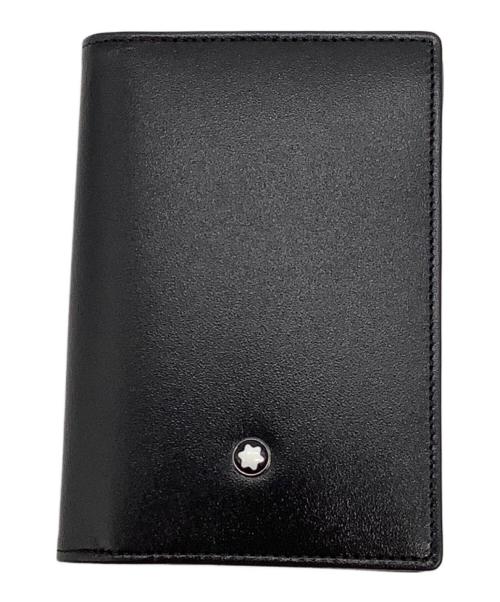MONTBLANC（モンブラン）MONTBLANC (モンブラン) Diners Club カードケース ブラックの古着・服飾アイテム