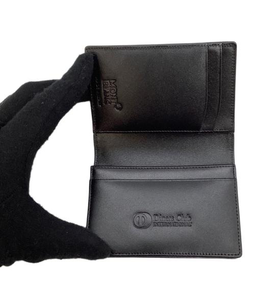 MONTBLANC（モンブラン）MONTBLANC (モンブラン) Diners Club カードケース ブラックの古着・服飾アイテム