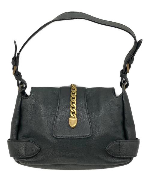 JIMMY CHOO（ジミーチュウ）JIMMY CHOO (ジミーチュウ) ハンドバッグ ブラックの古着・服飾アイテム