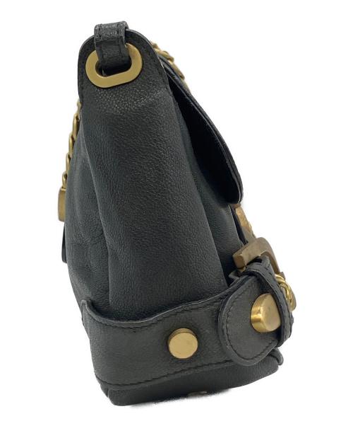 JIMMY CHOO（ジミーチュウ）JIMMY CHOO (ジミーチュウ) ハンドバッグ ブラックの古着・服飾アイテム