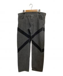 NEIGHBORHOOD（ネイバーフッド）の古着「fragment narrow denim」｜グレー