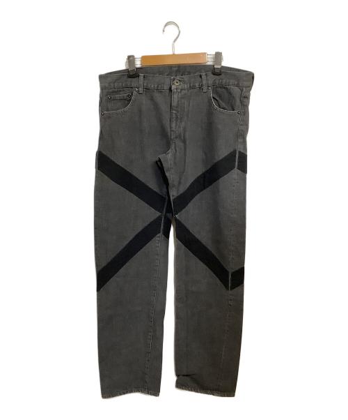 NEIGHBORHOOD（ネイバーフッド）NEIGHBORHOOD (ネイバーフッド) fragment narrow denim グレー サイズ:SIZE XLの古着・服飾アイテム