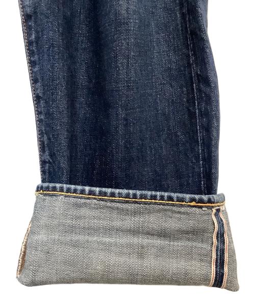 EVISU（エヴィス）EVISU (エヴィス) No.2 LOT2000 黒カモメ デニム インディゴ サイズ:SIZE 86cm (W34)の古着・服飾アイテム