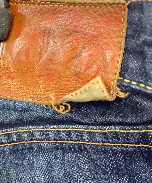 EVISU（エヴィス）EVISU (エヴィス) No.2 LOT2000 黒カモメ デニム インディゴ サイズ:SIZE 86cm (W34)の古着・服飾アイテム